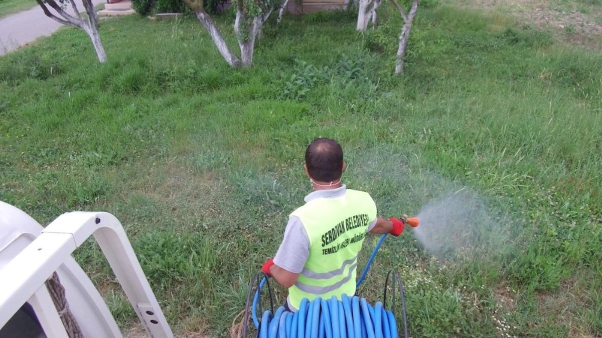 Serdivan&rsquo;da ila&ccedil;lama &ccedil;alışmaları hız kazandı