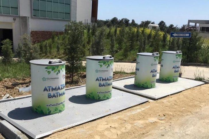 Çöp konteynerleri yer altına iniyor G3