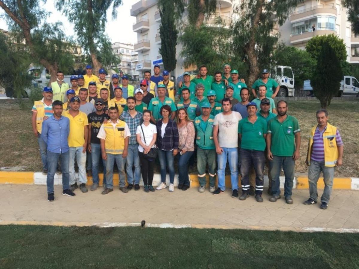 Kuşadası&rsquo;nda doğaya uyumlu &ouml;zg&uuml;n peyzaj tasarımları beğeniliyor