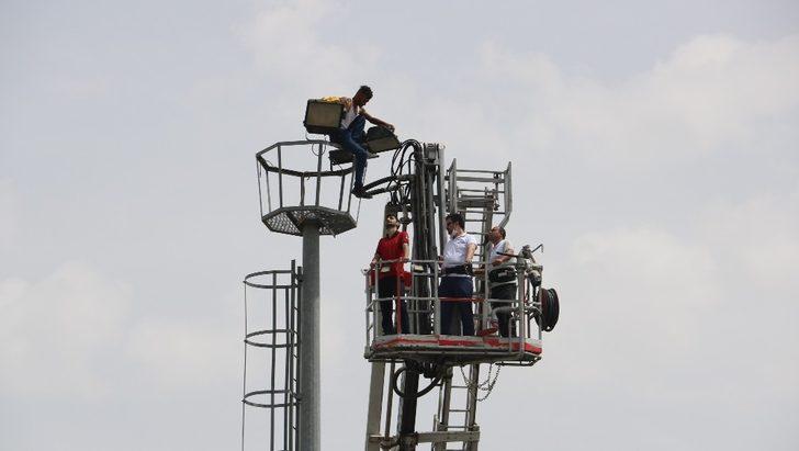 İntihar teşebbüsünü film gibi izlediler G5