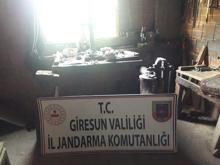 Giresun’da silah kaçakçılarına baskın G3