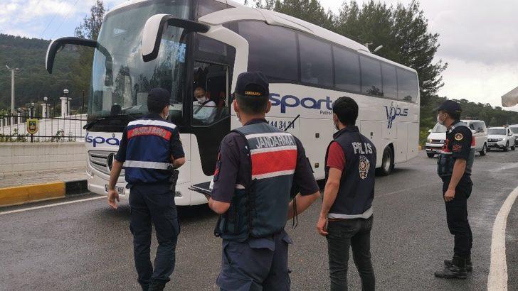 Bayram öncesi Marmaris girişinde denetimler sıklaştırıldı G2