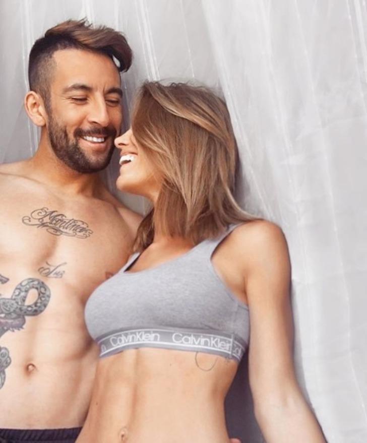 Fenerbahçeli Isla ile model eşi Caldirola'nın çıplak poz verdi! G5