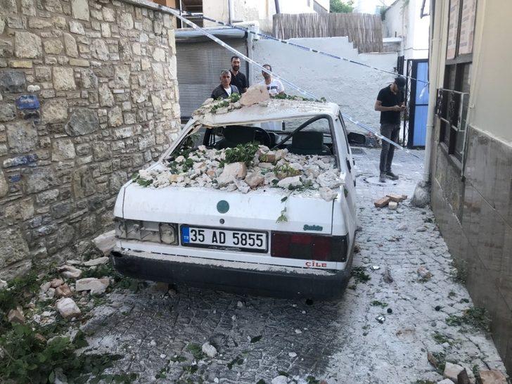 Evin duvarı yıkıldı, faciadan dönüldü G5