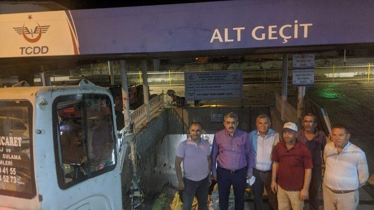 Nazilli Tren Garı’na yürüyen merdiven ve asansör yapılıyor G1