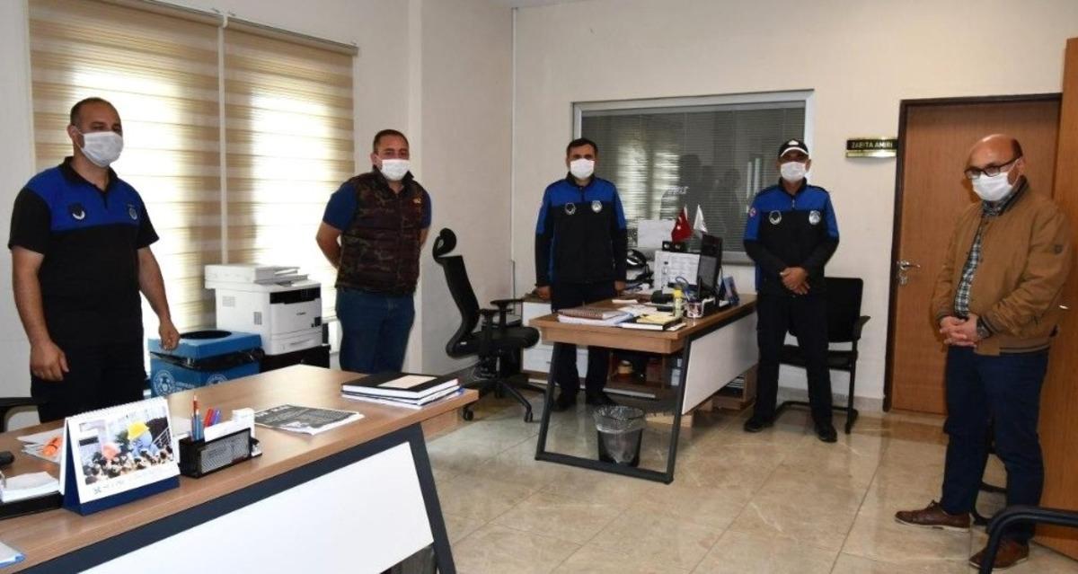 Başkan Oral, personeliyle bayramlaştı