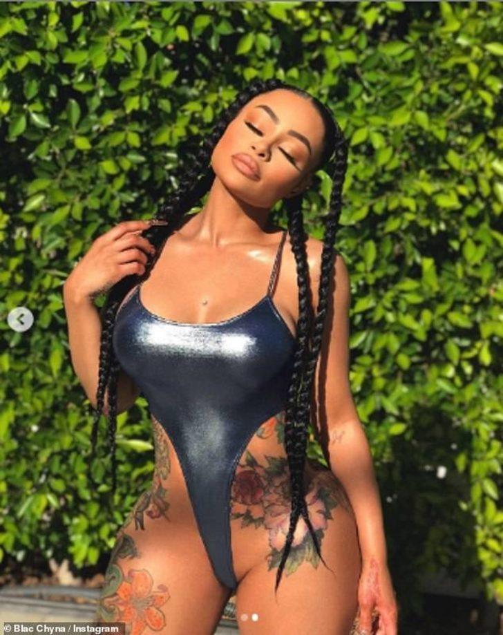 Blac Chyna'in mayosu olay oldu! Bir de altını görün G3