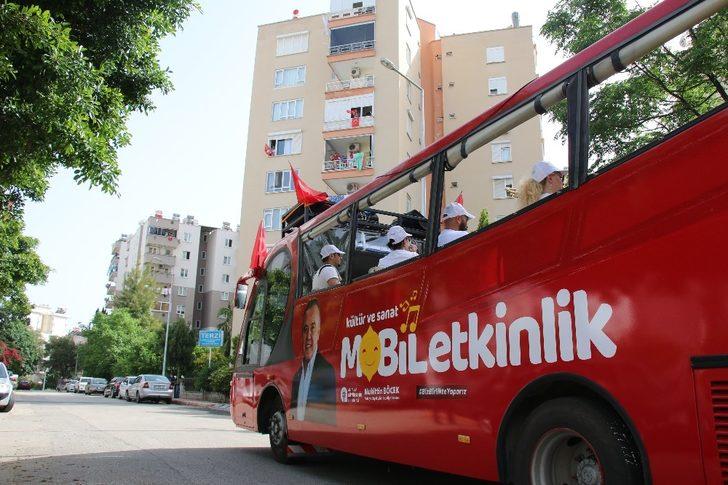 Büyükşehirden bayrama özel mobil konserler G3