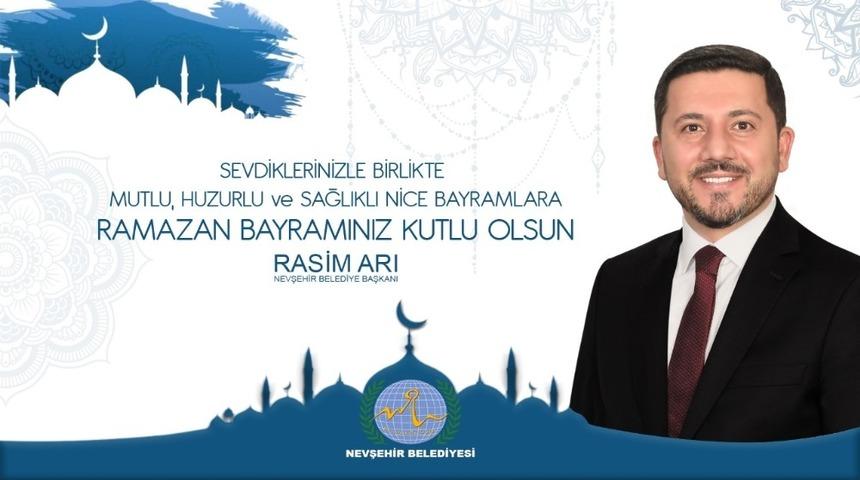Belediye Başkanı Rasim Arı Ramazan Bayramını kutladı
