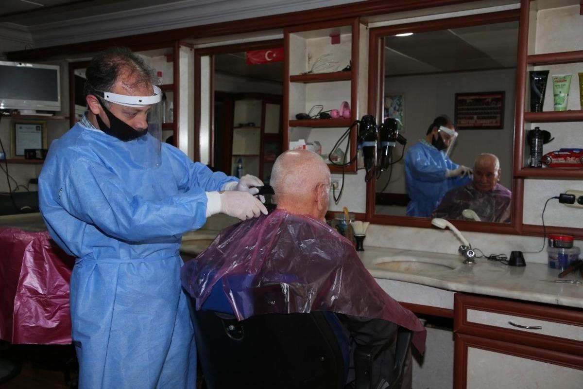 G&ouml;lbaşı Belediyesi Bayram tıraşıyla Bayrama hazırladı