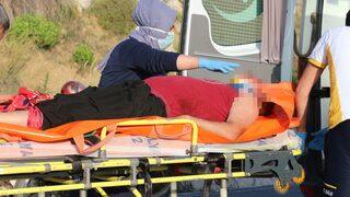 Kendisini taciz eden adamı eve çağırıp kocasıyla birlikte hastanelik etti