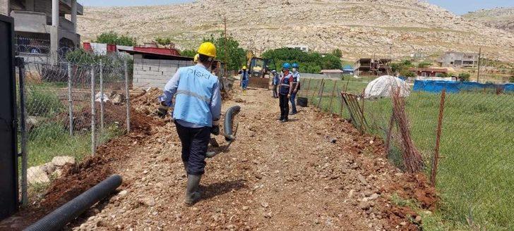 Silvan’da açıktan akan atık su kanalları kapatıldı G2