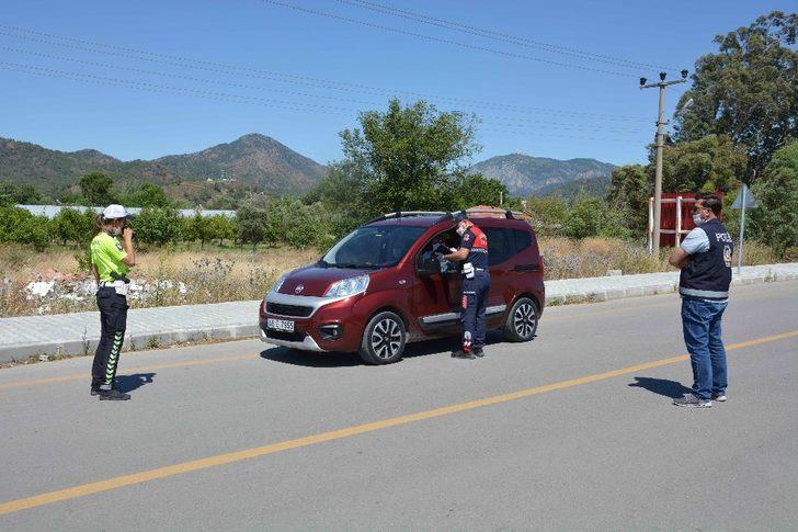 Muğla’da jandarma ve polis ekiplerinden ortak denetim G1