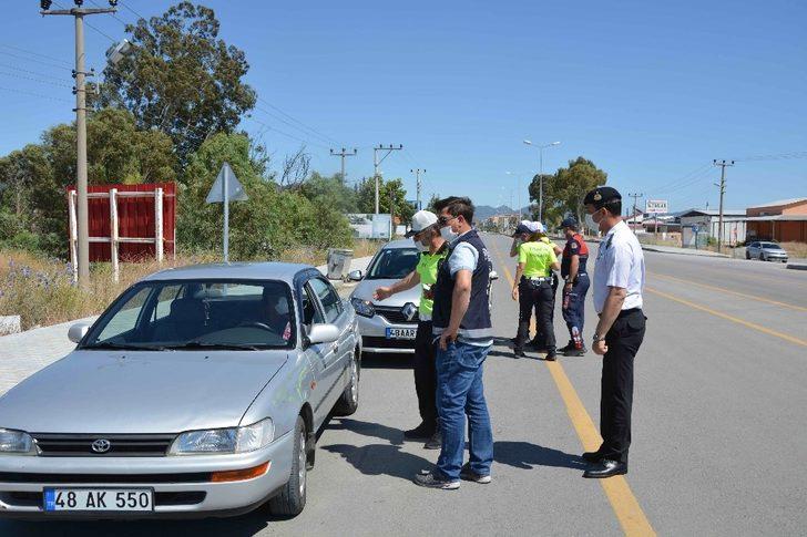 Muğla’da jandarma ve polis ekiplerinden ortak denetim G3