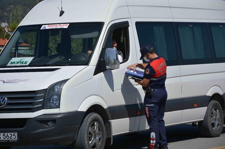 Muğla’da jandarma ve polis ekiplerinden ortak denetim G4