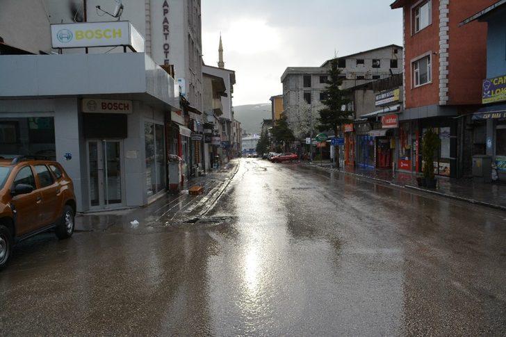 Sarıkamış’ta cadde ve sokaklar boş kaldı G3