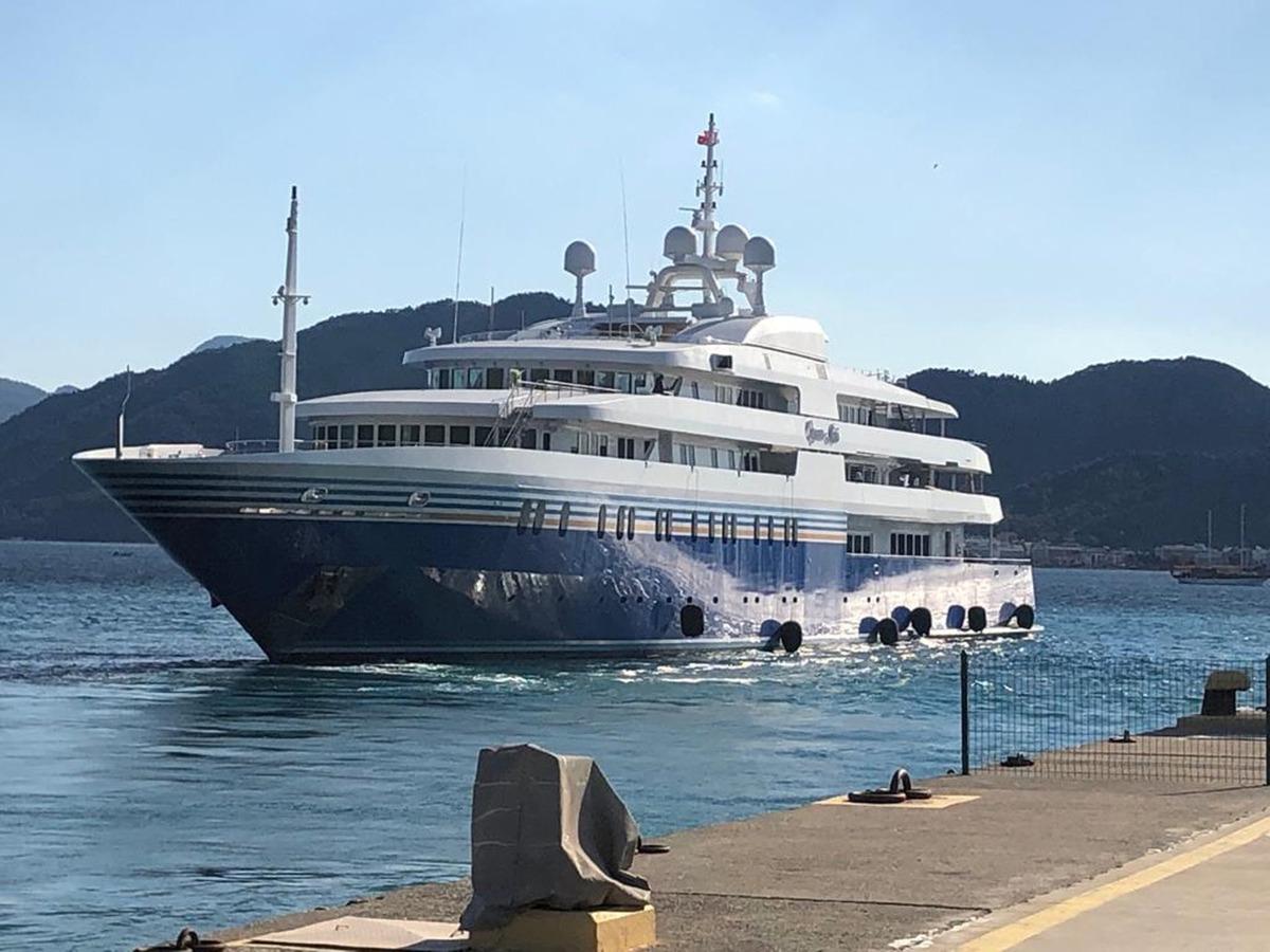ABD'li iş adamının mega yatı 1 milyon 310 bin TL'lik 'yakıt ikmali' yaptı