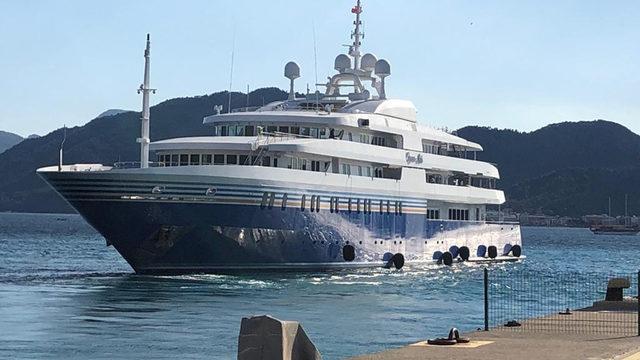 ABD'li iş adamının mega yatı 1 milyon 310 bin TL'lik 'yakıt ikmali' yaptı