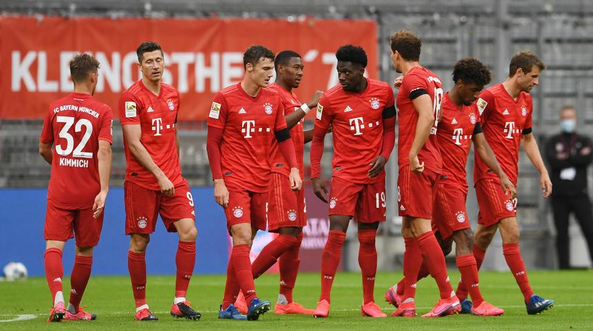 Bayern Münih - Eintracht Frankfurt maç özeti: 5-2
