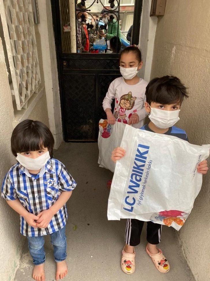 Göçmen yetimler bayramda unutulmadı G4