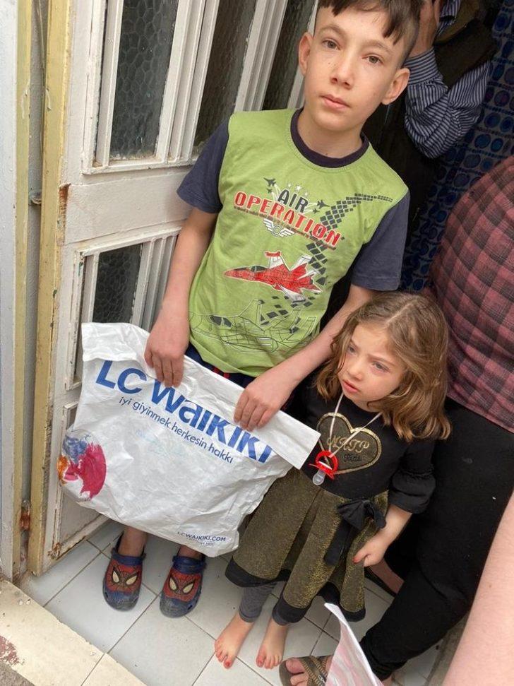 Göçmen yetimler bayramda unutulmadı G5