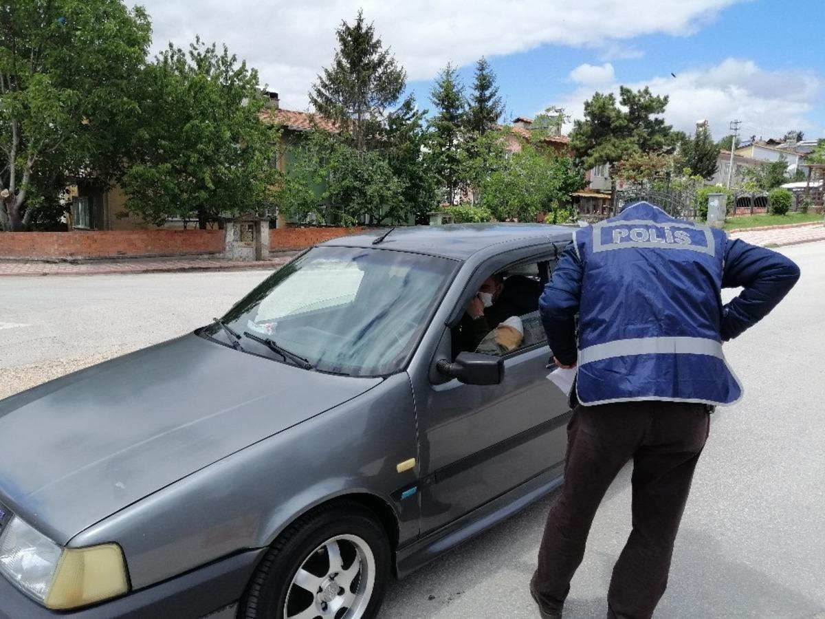 Amasya&rsquo;da polis denetimi sıklaştırdı