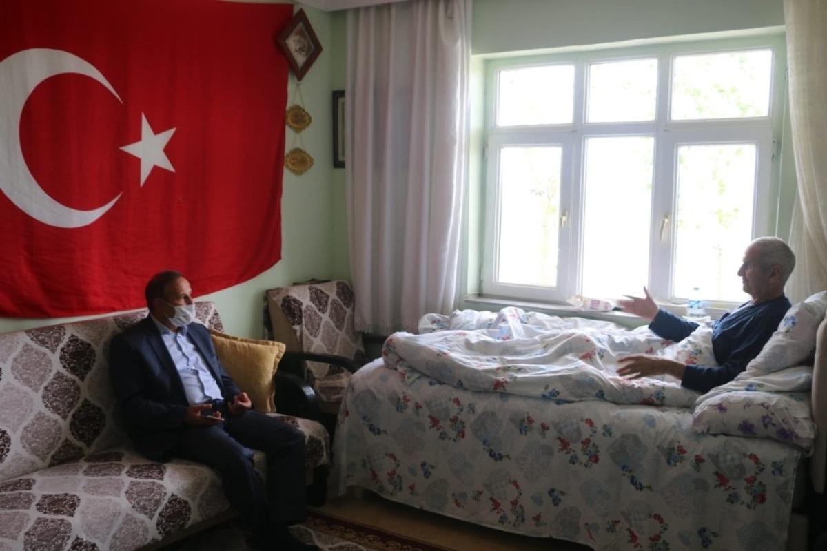 Şehit ailelerine bayram ziyareti