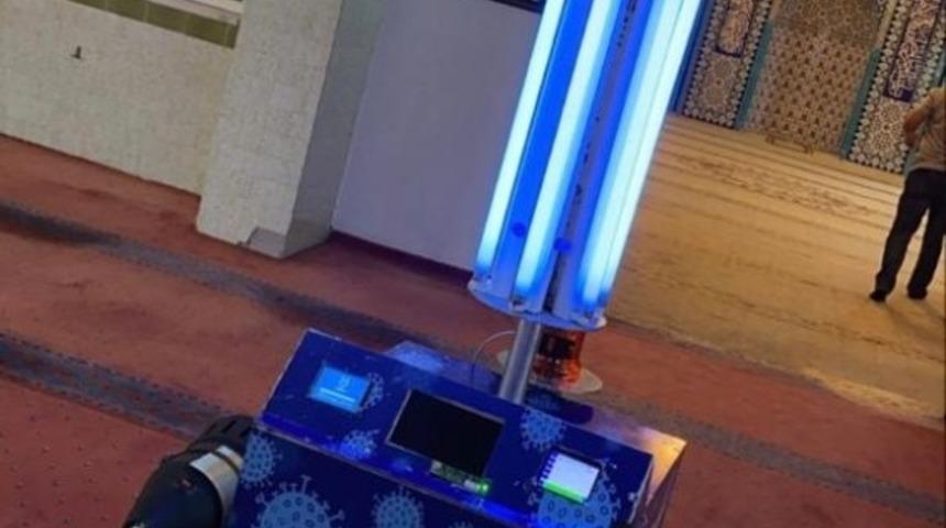 NAZBOT-1&rsquo;in ilk mesaisi Koca Cami&rsquo;de