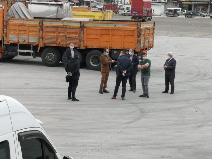 Otopark  Cuma namazı için hazırlanıyor G2