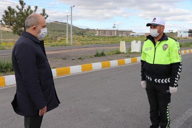 Emniyet Müdürü Artunay kontrol noktalarını denetledi G2
