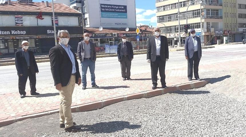 Kulu’da 65 yaş üstü kişiler bayramlaştı