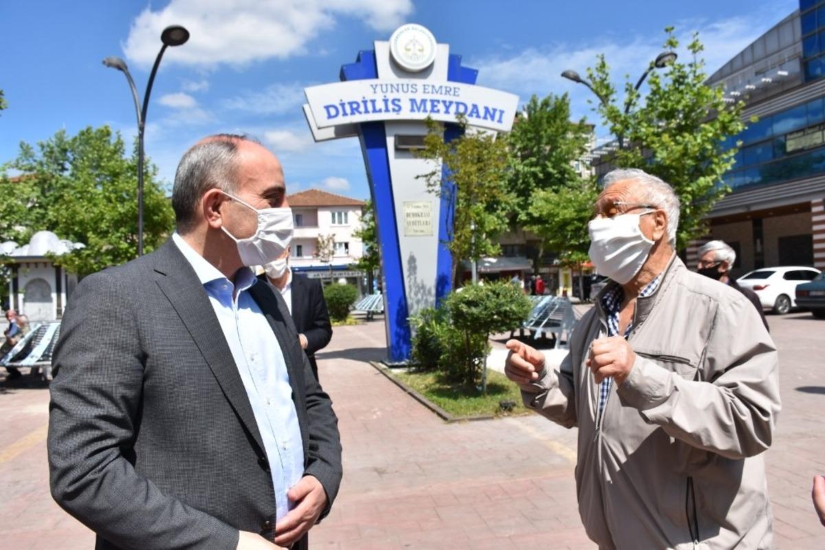 Başkan Kılı&ccedil; il&ccedil;edeki vatandaşların bayramını kutladı