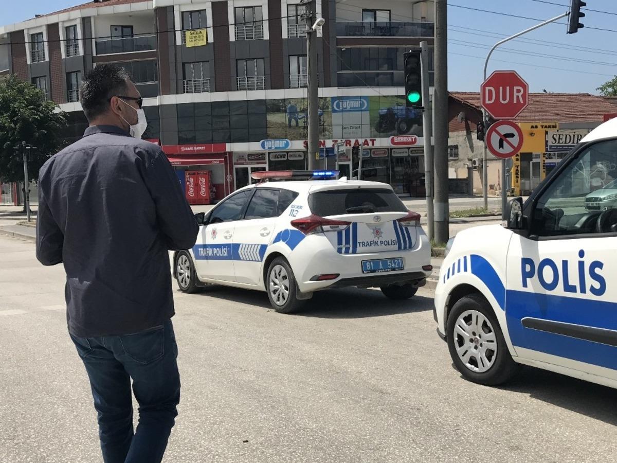 Belediye polisleri bayramda unutmadı
