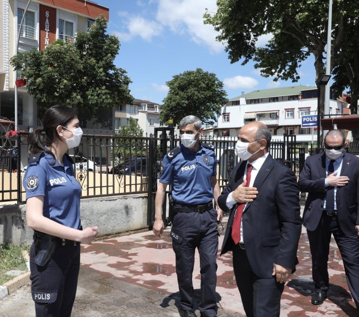 Başkan S&ouml;ğ&uuml;t&rsquo;ten g&uuml;venlik g&uuml;&ccedil;lerine ziyaret