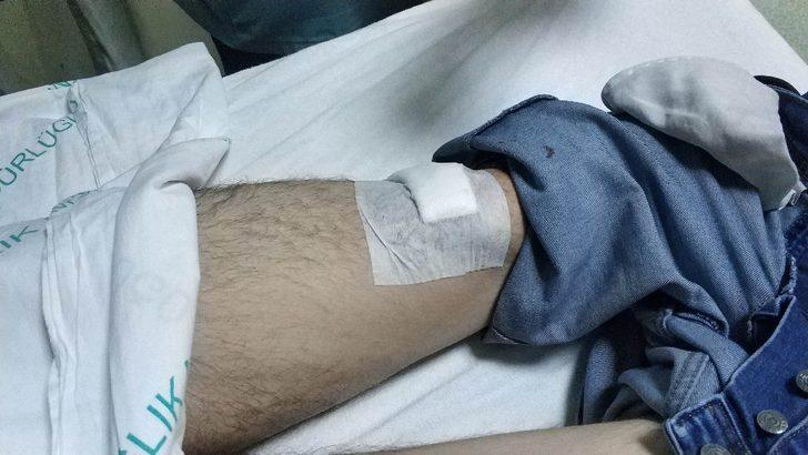 Bacağındaki acı yüzünden hastaneye gitti, vurulduğunu öğrendi G3