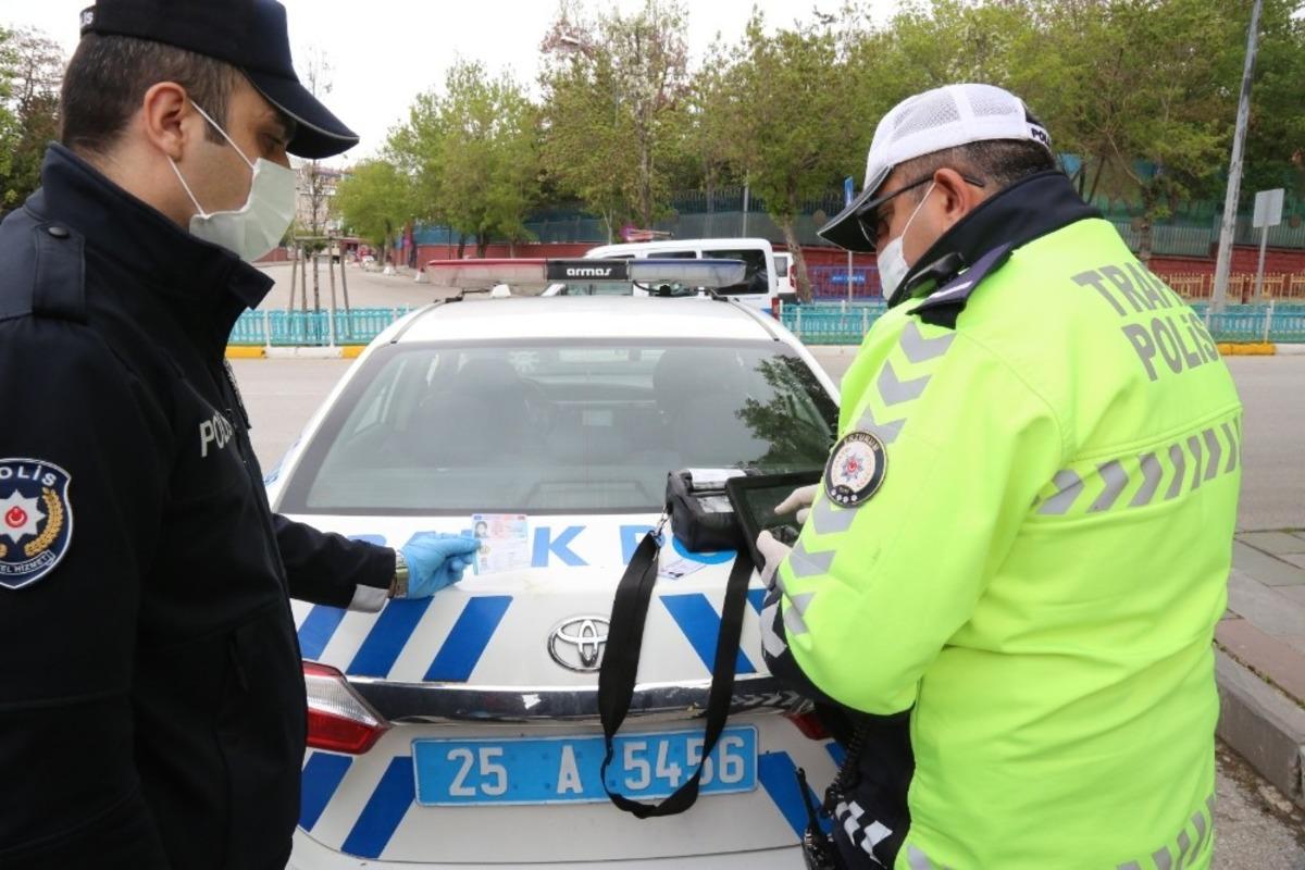 Erzurum&rsquo;da denetimler havadan g&ouml;r&uuml;nt&uuml;lendi