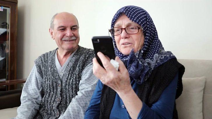 Yaşlı bazı vatandaşlar ilk kez görüntülü görüştü G5