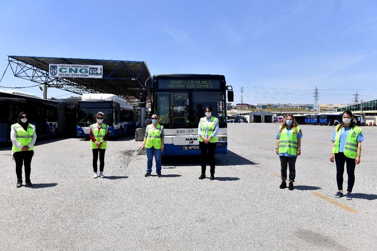 EGO&rsquo;nun 10 kadın şof&ouml;r&uuml; trafiğe &ccedil;ıkmak i&ccedil;in g&uuml;n sayıyor