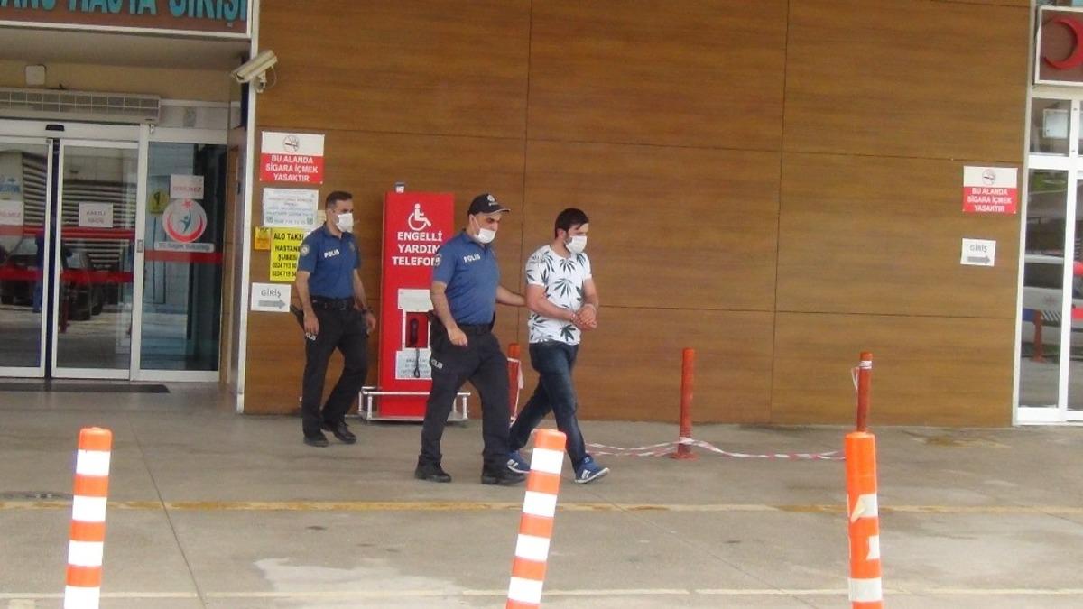 Okulla giren iki ş&uuml;pheli kıskıvrak yakalandı