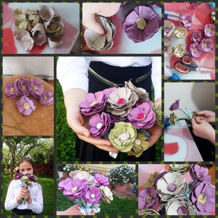 Öğrencilerden evde geri dönüşüm projesi G1