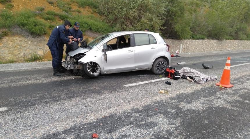 Kayseri-Kahramanmaraş yolunda trafik kazası: 1 &ouml;l&uuml;