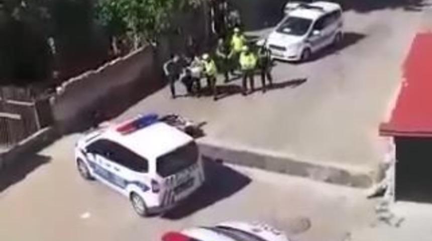 Tekirdağ'daki g&ouml;r&uuml;nt&uuml;ler sonrası Valilik devreye girdi, polisler a&ccedil;ığa alındı