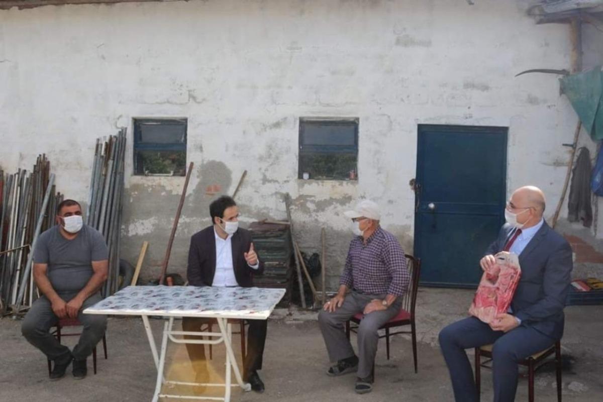 Kaymakam Ataman şehit yakınları ve gazilerin bayramını kutladı