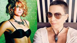 Şebnem Dönmez saçlarını kazıttı