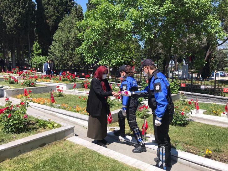Polis ekipleri şehit yakınlarının isteklerini karşılıksız bırakmadı G5