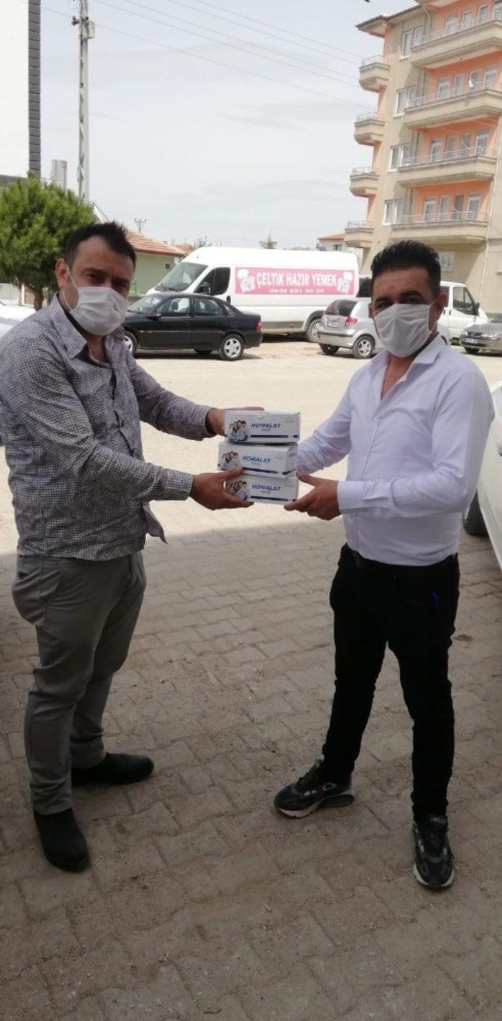 ÇEL-DER’den gıda yardımı ve maske dağıtımı G3