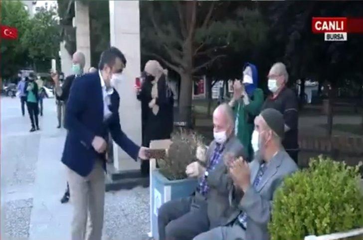 Yıldırım’da yaşlılara destek  Ramazan Bayramı’nda da devam etti G1