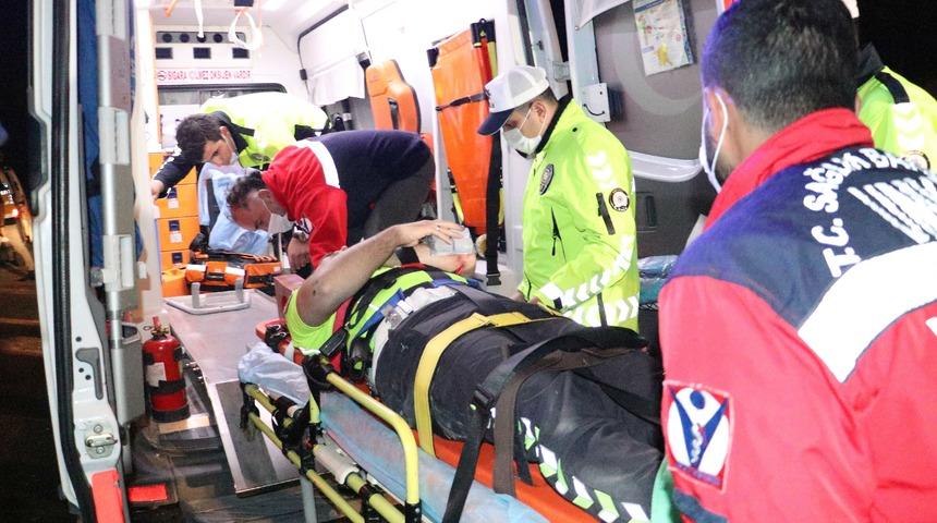 Ankara'da kazada yaralanan 5'i polis 7 kişi, taburcu edildi