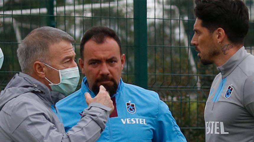 Trabzonspor'un idmanını Ahmet Ağaoğlu da izledi