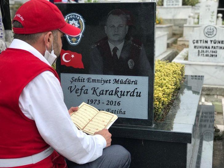 Kızılay yönetimi şehit mezarlarını ziyaret etti G2